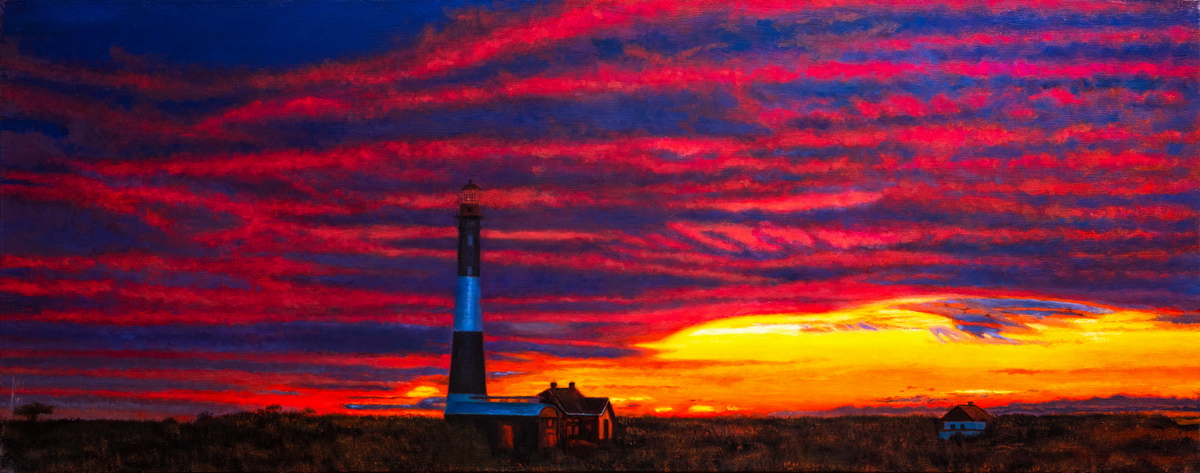 Magenta Horizons at Fire Island